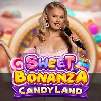 Sweet Bonanza CandyLand slot logo by Pragmatic Play at WishWin Casino