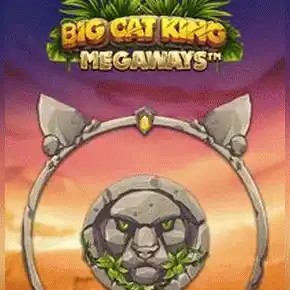 Big Cat King Megaways by Blueprint Gaming, showcased at wishwincasino.gr – game logo