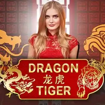 Dragon Tiger by Evolution, showcased at wishwincasino.gr – game logo