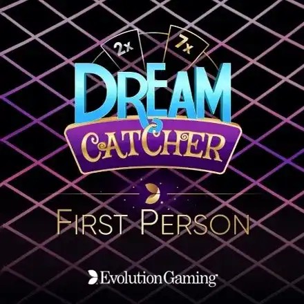 First Person Dream Catcher slot visual from Evolution available on wishwincasino.gr