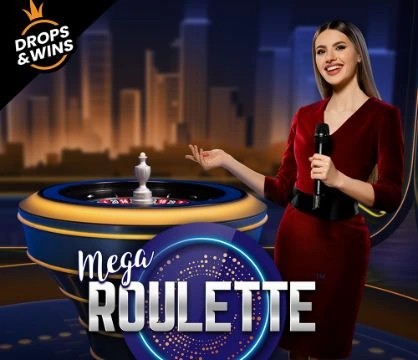 Mega Roulette logo by Pragmatic Play WishWin Casino