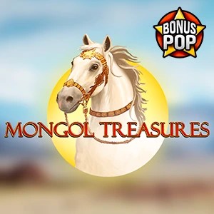 Mongol Treasures online game logo by Endorphina on wishwincasino.gr