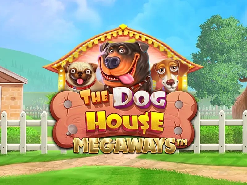 The Dog House Megaways logo by Pragmatic Play WishWin Casino