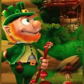 Wish Upon A Leprechaun Megaways slot logo by Blueprint Gaming at WishWin Casino