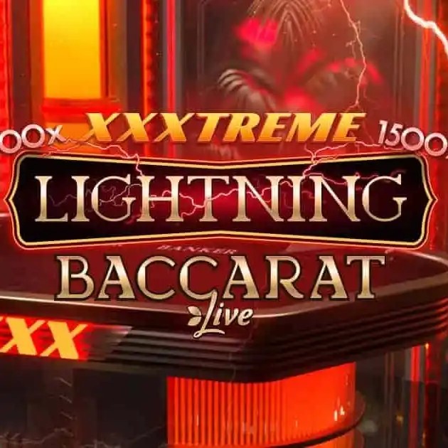XXXtreme Lightning Baccarat game by Evolution – logo hosted on WishWin Casino