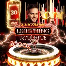 XXXtreme Lightning Roulette slot logo by Pragmatic Play at WishWin Casino